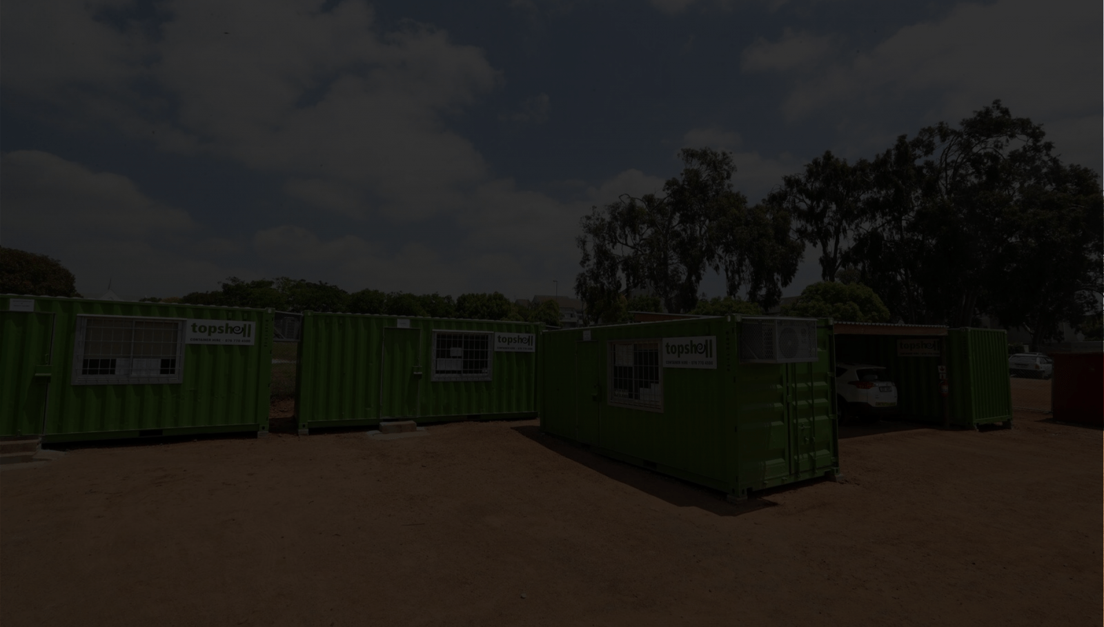 Work Site Office Containers for Hire